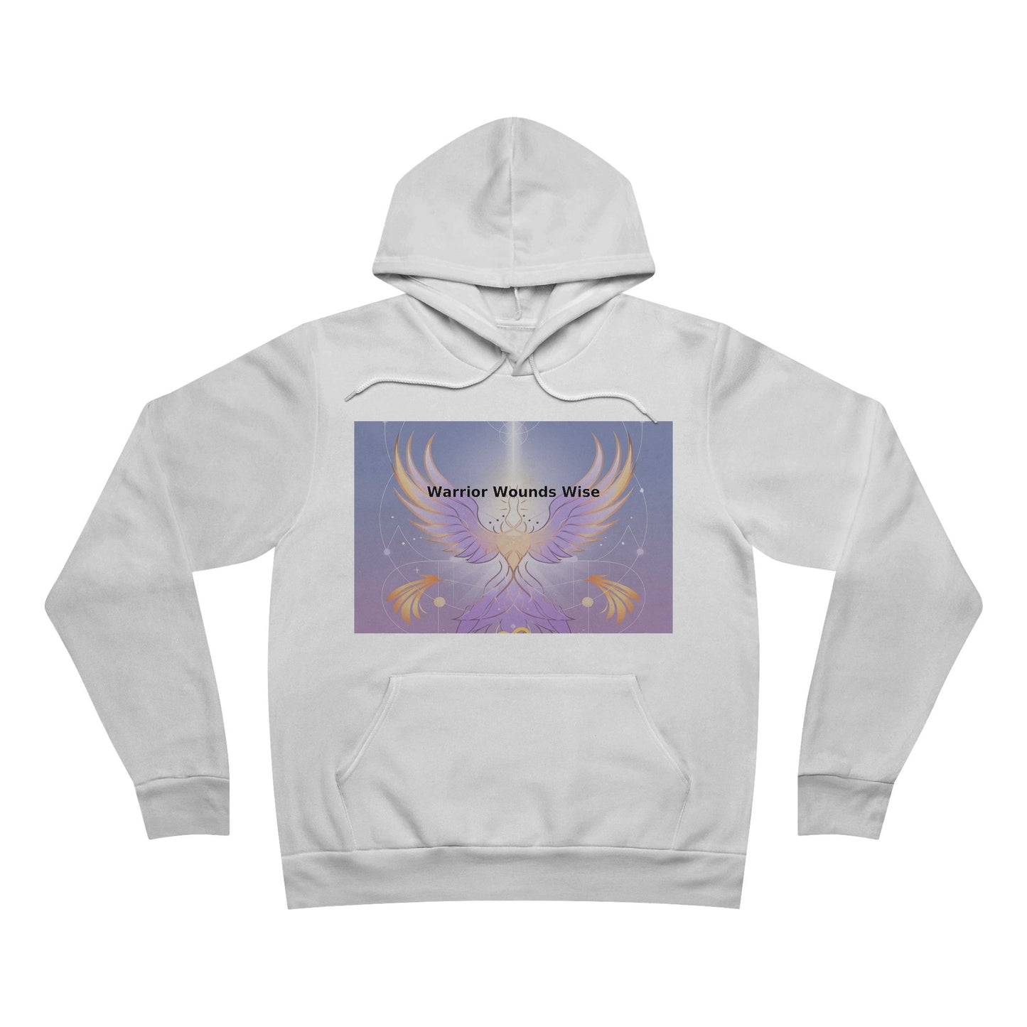 Warrior Wounds Wise - Unisex Sponge Fleece Pullover Hoodie