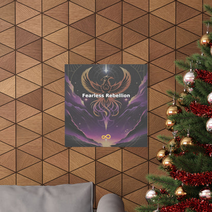 Fearless Rebellion - Matte Vertical Posters