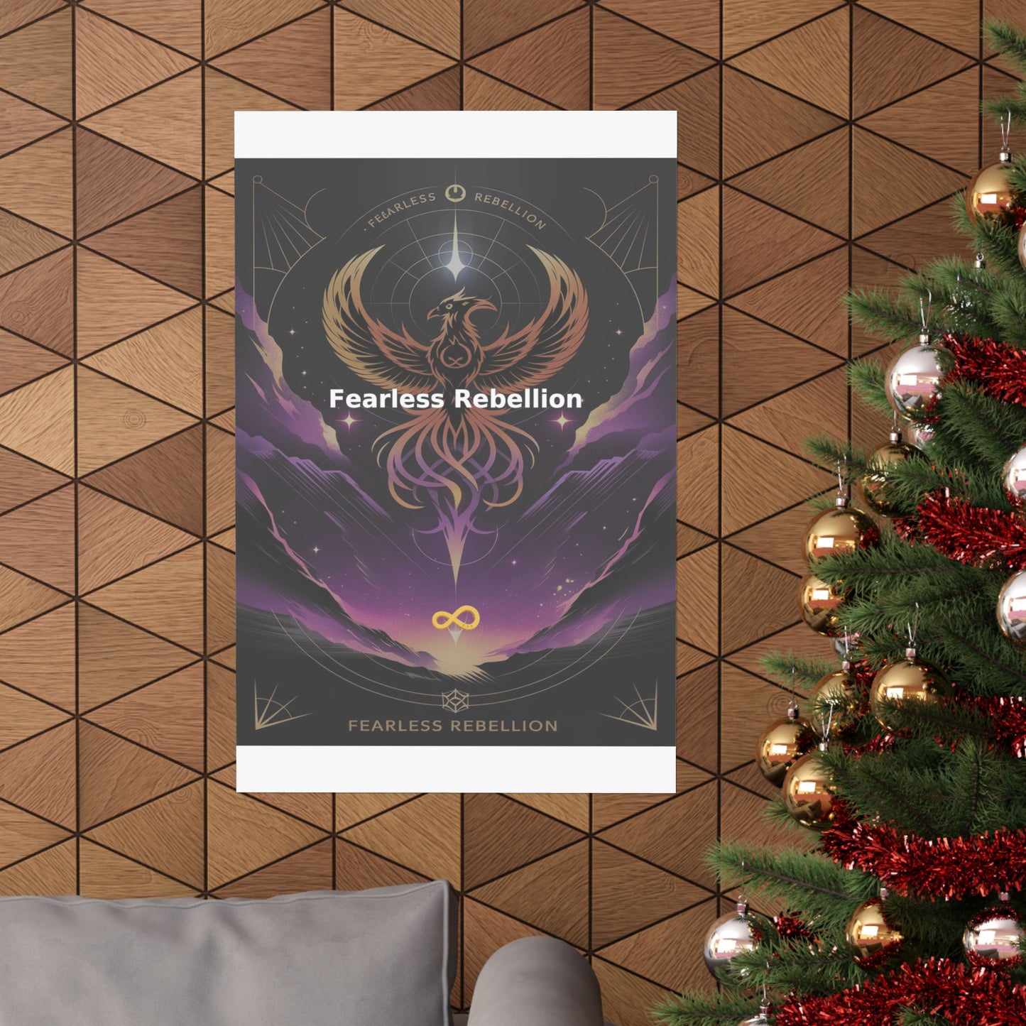 Fearless Rebellion - Matte Vertical Posters