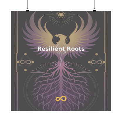 Resilient Roots - Matte Vertical Posters