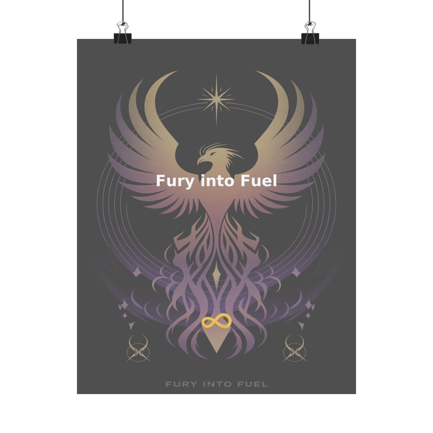 Fury into Fuel - Matte Vertical Posters