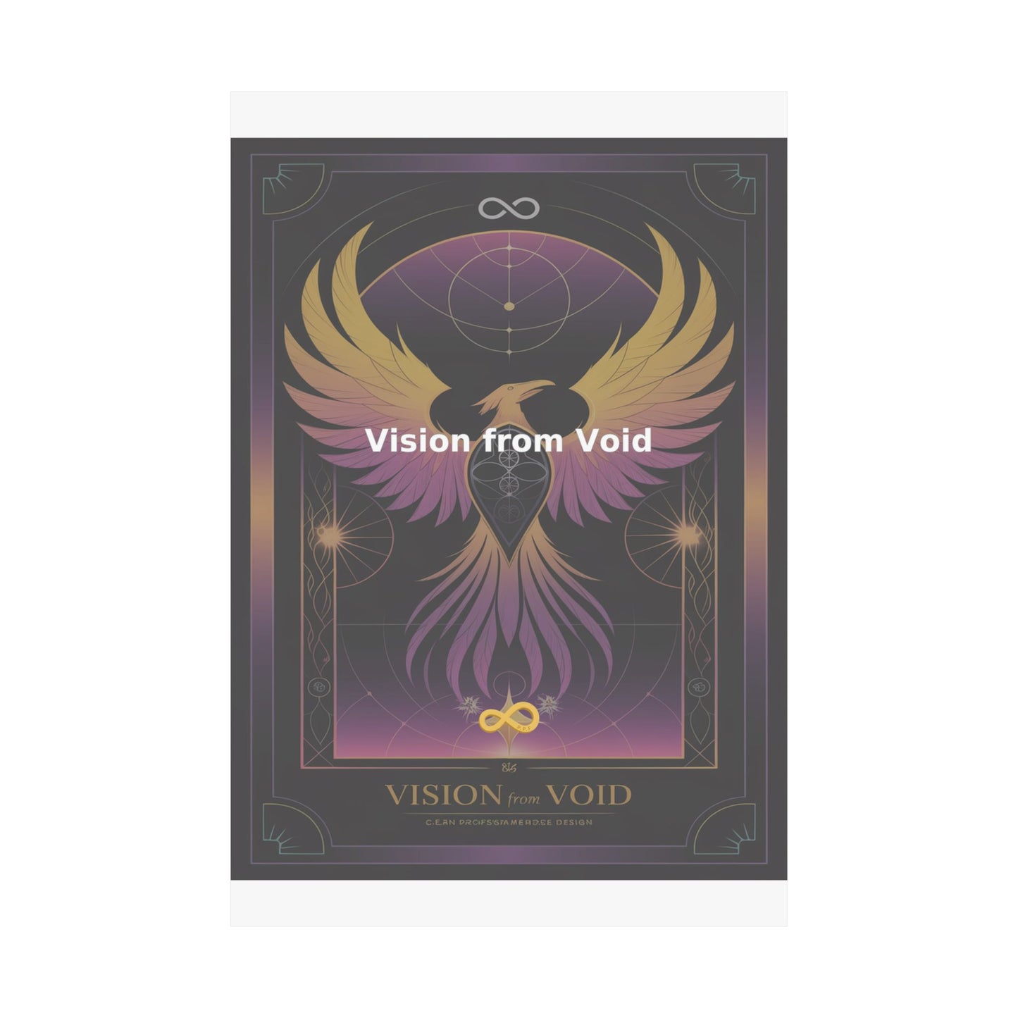 Vision from Void - Matte Vertical Posters