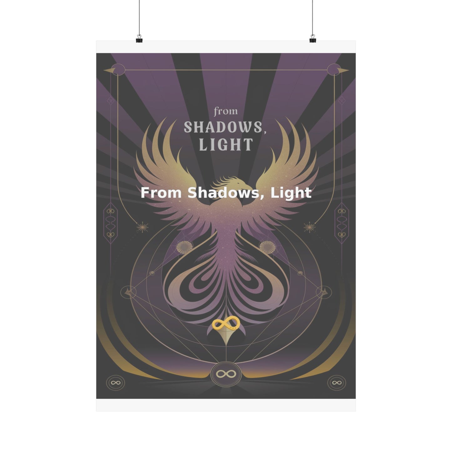 From Shadows, Light - Matte Vertical Posters