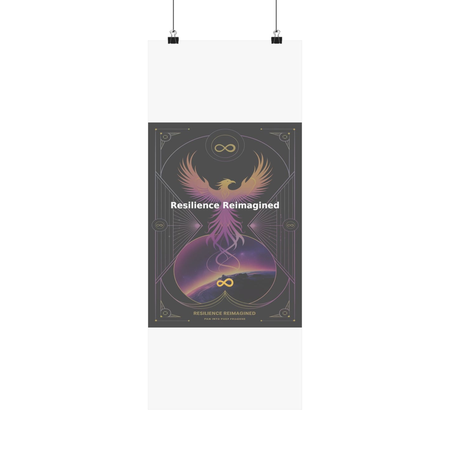 Resilience Reimagined - Matte Vertical Posters