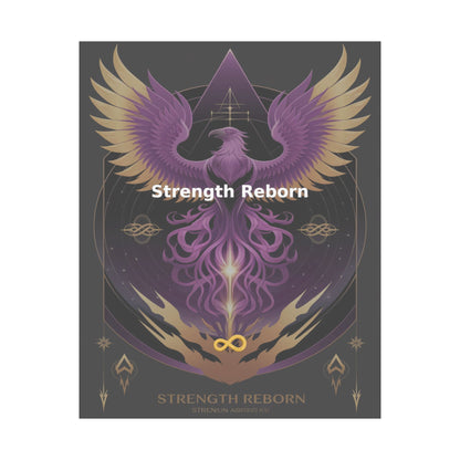 Strength Reborn - Matte Vertical Posters