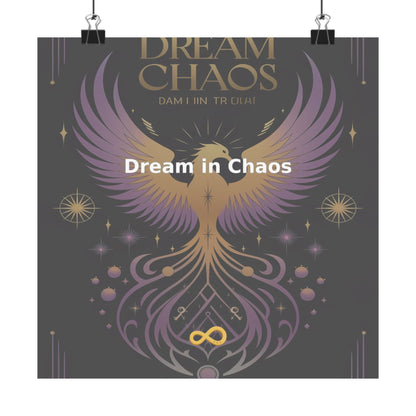 Dream in Chaos - Matte Vertical Posters