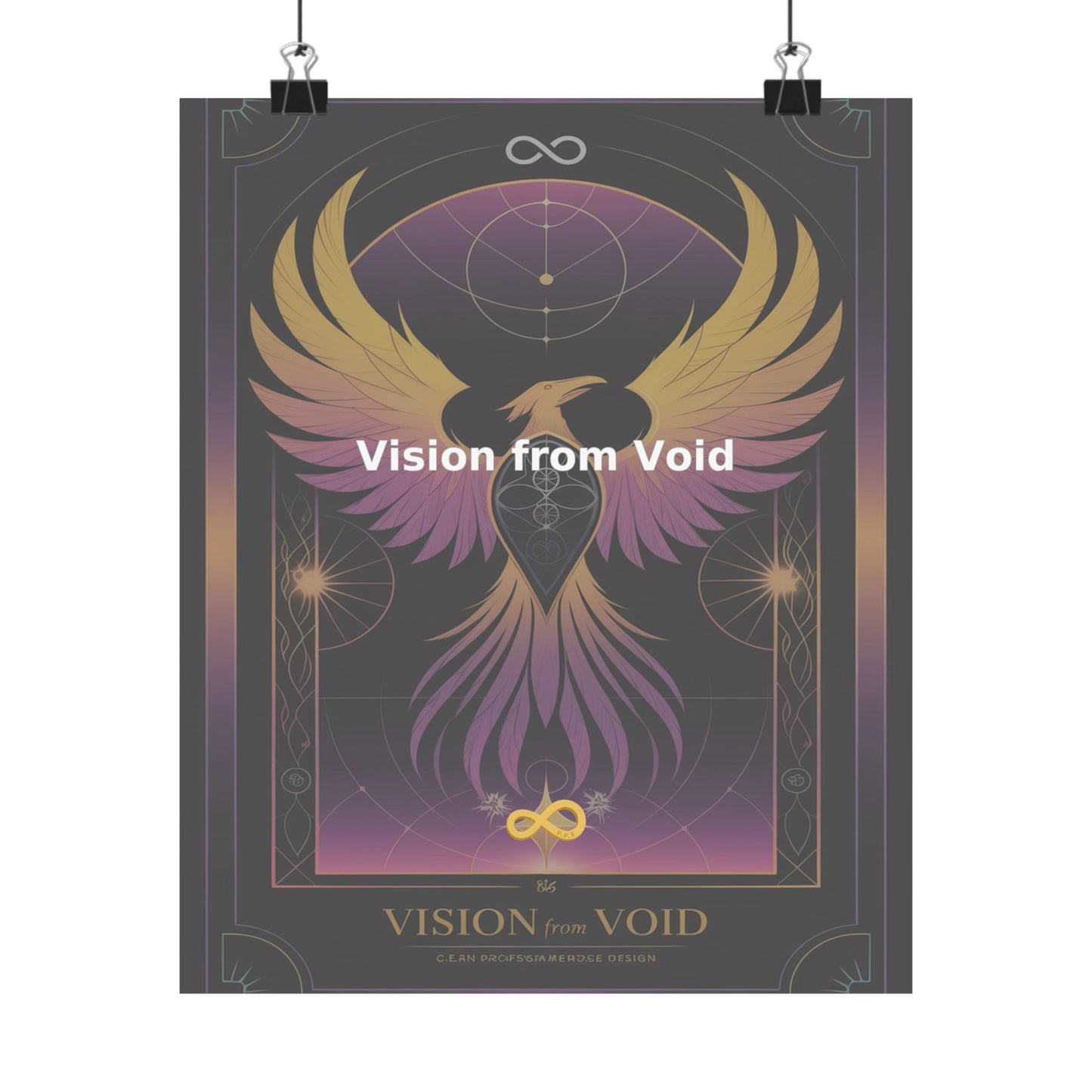Vision from Void - Matte Vertical Posters