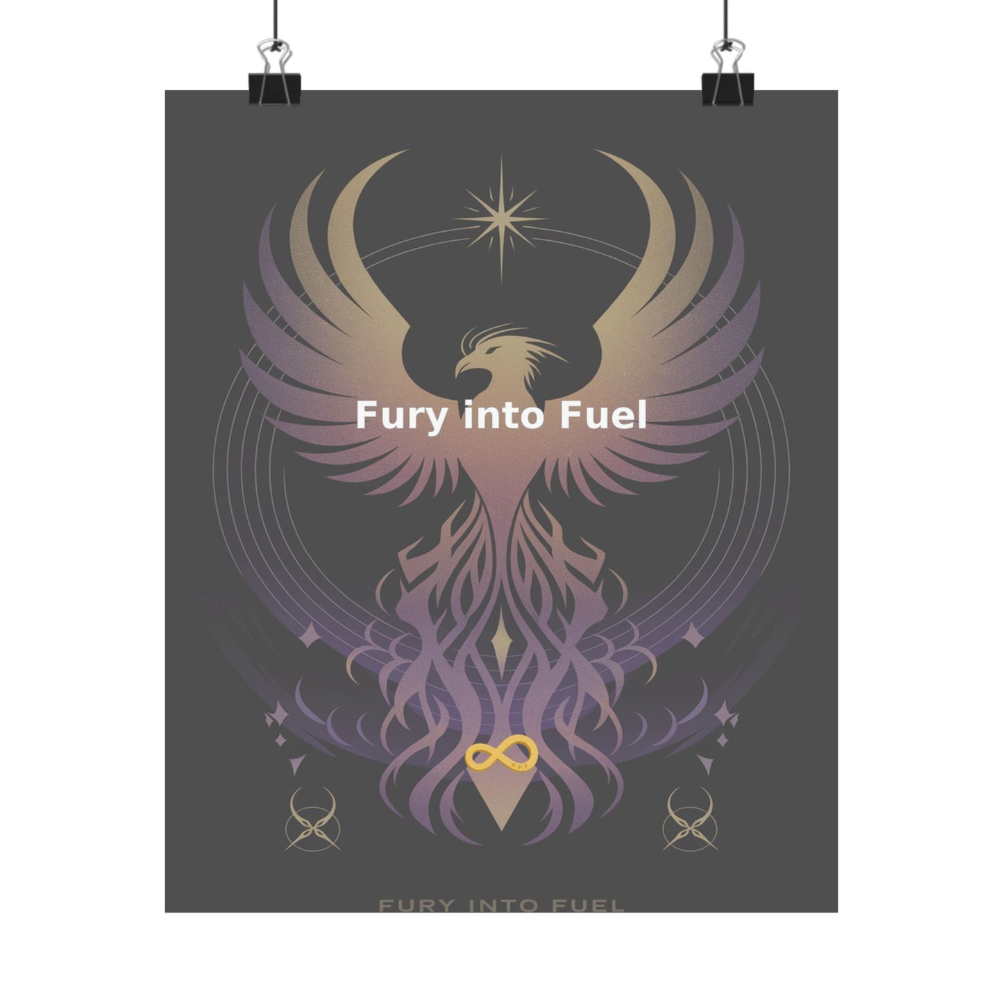 Fury into Fuel - Matte Vertical Posters