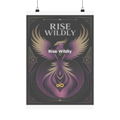 Rise Wildly - Matte Vertical Posters