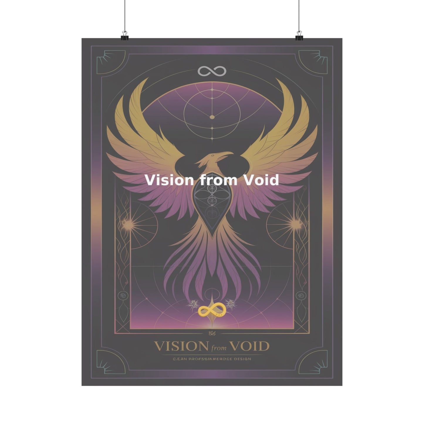 Vision from Void - Matte Vertical Posters