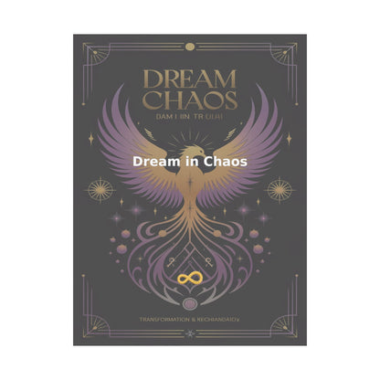 Dream in Chaos - Matte Vertical Posters