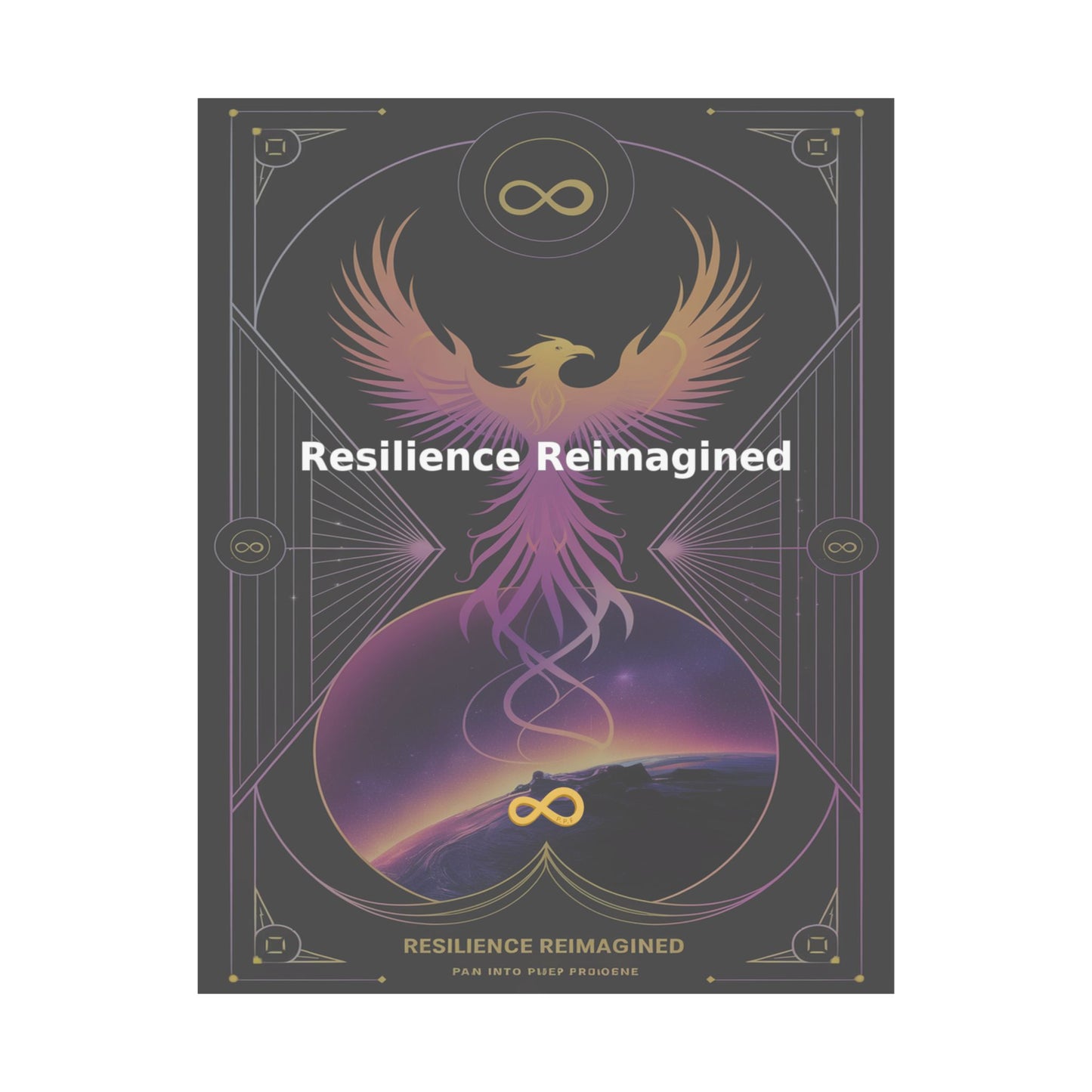 Resilience Reimagined - Matte Vertical Posters