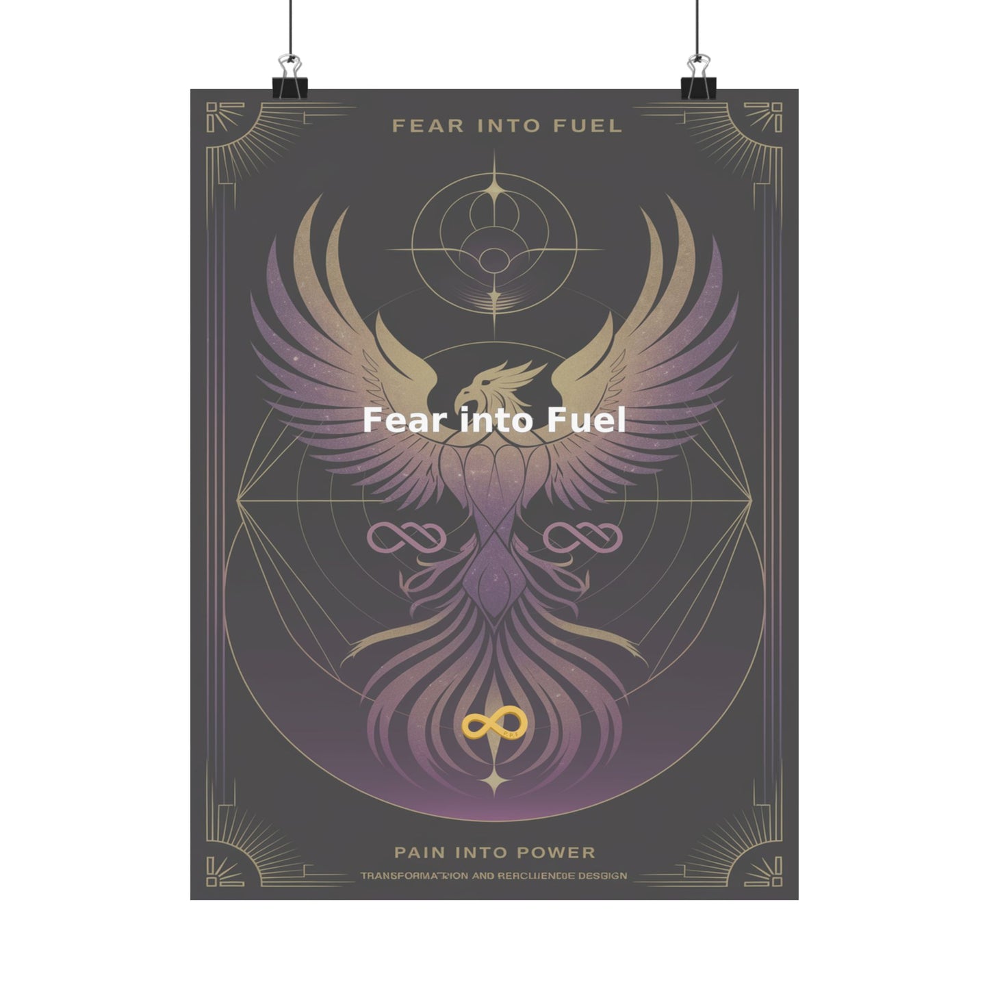 Fear into Fuel - Matte Vertical Posters