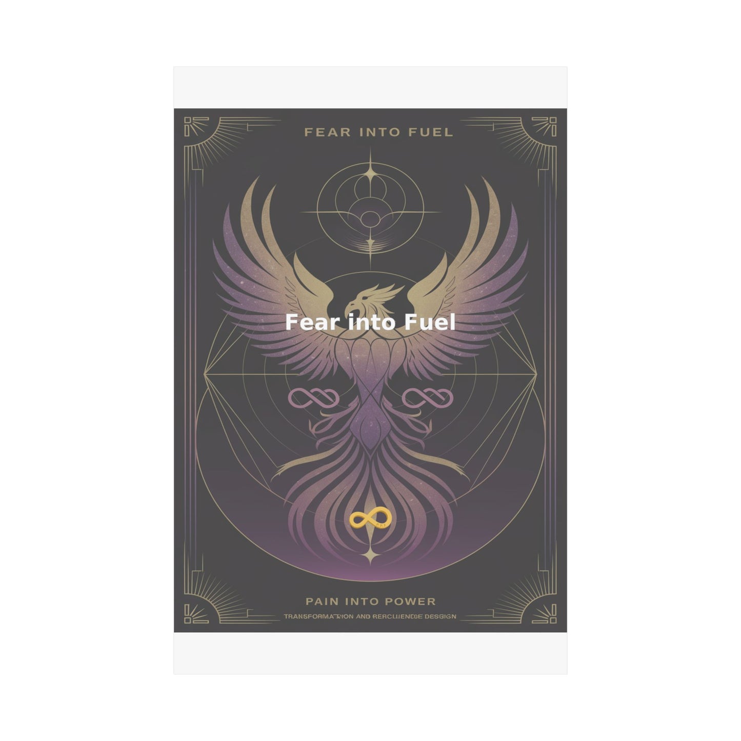 Fear into Fuel - Matte Vertical Posters