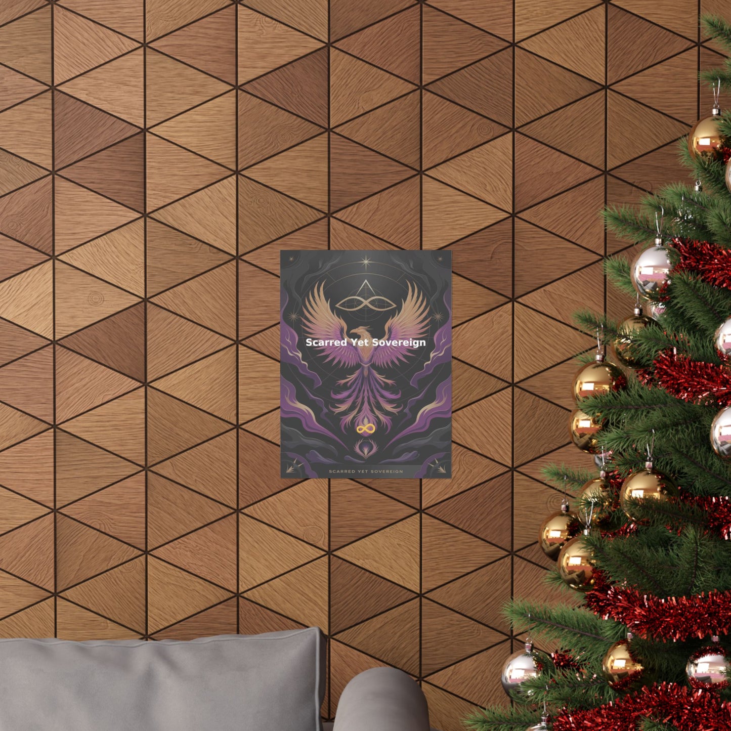 Scarred Yet Sovereign - Matte Vertical Posters