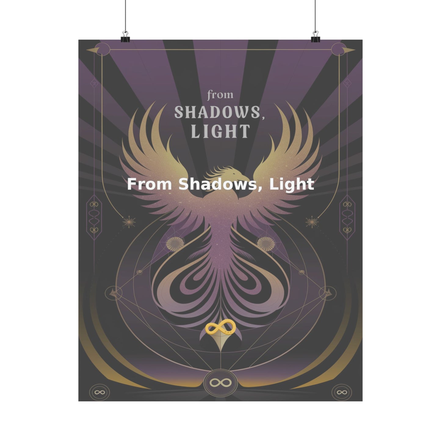 From Shadows, Light - Matte Vertical Posters