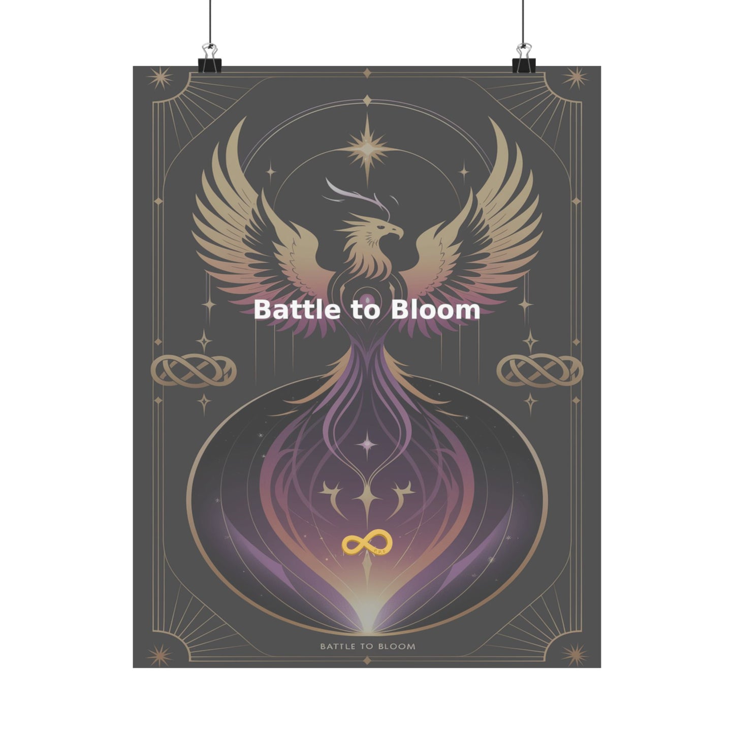 Battle to Bloom - Matte Vertical Posters