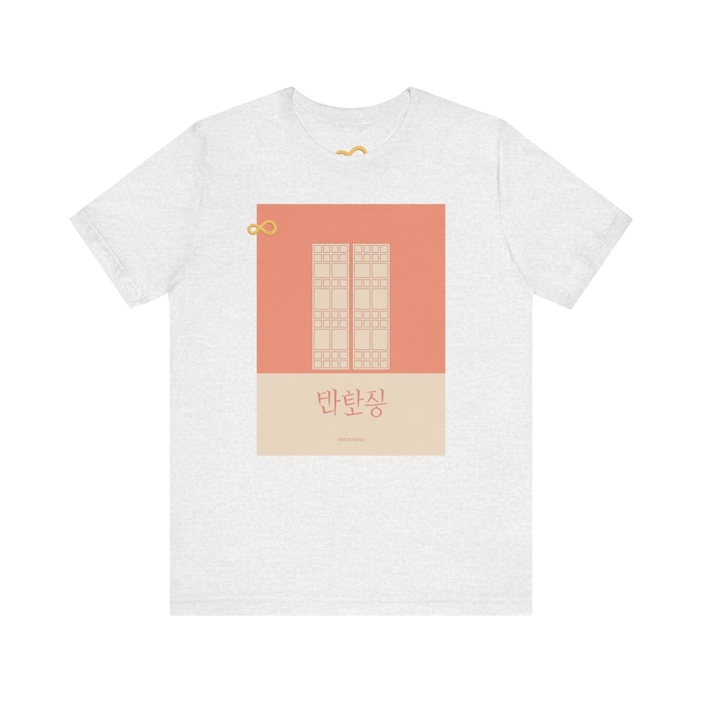 Korean Line - 괜찮아 (Gwaenchana) - Unisex Jersey Short Sleeve Tee
