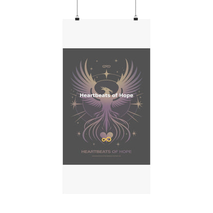 Heartbeats of Hope - Matte Vertical Posters