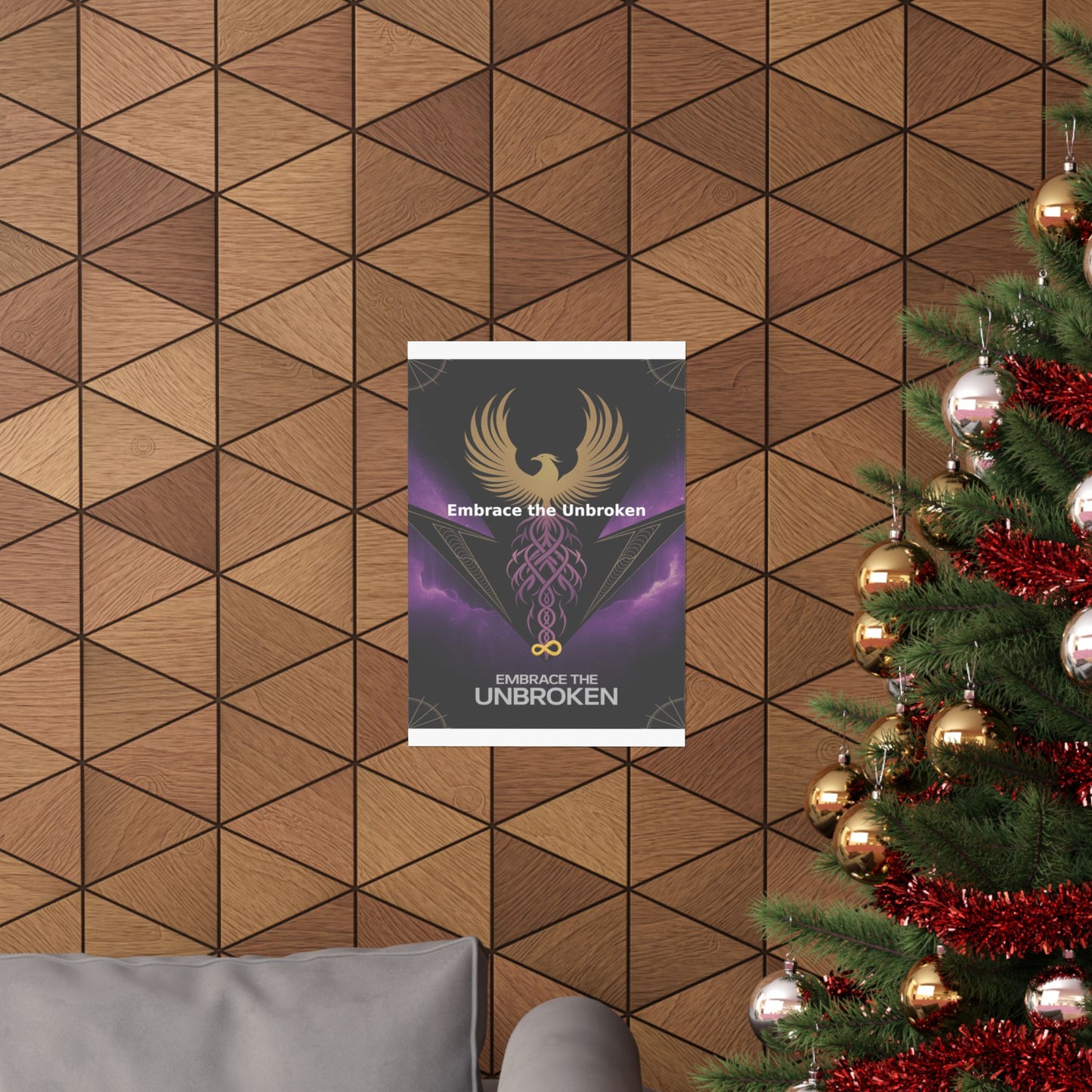 Embrace the Unbroken - Matte Vertical Posters