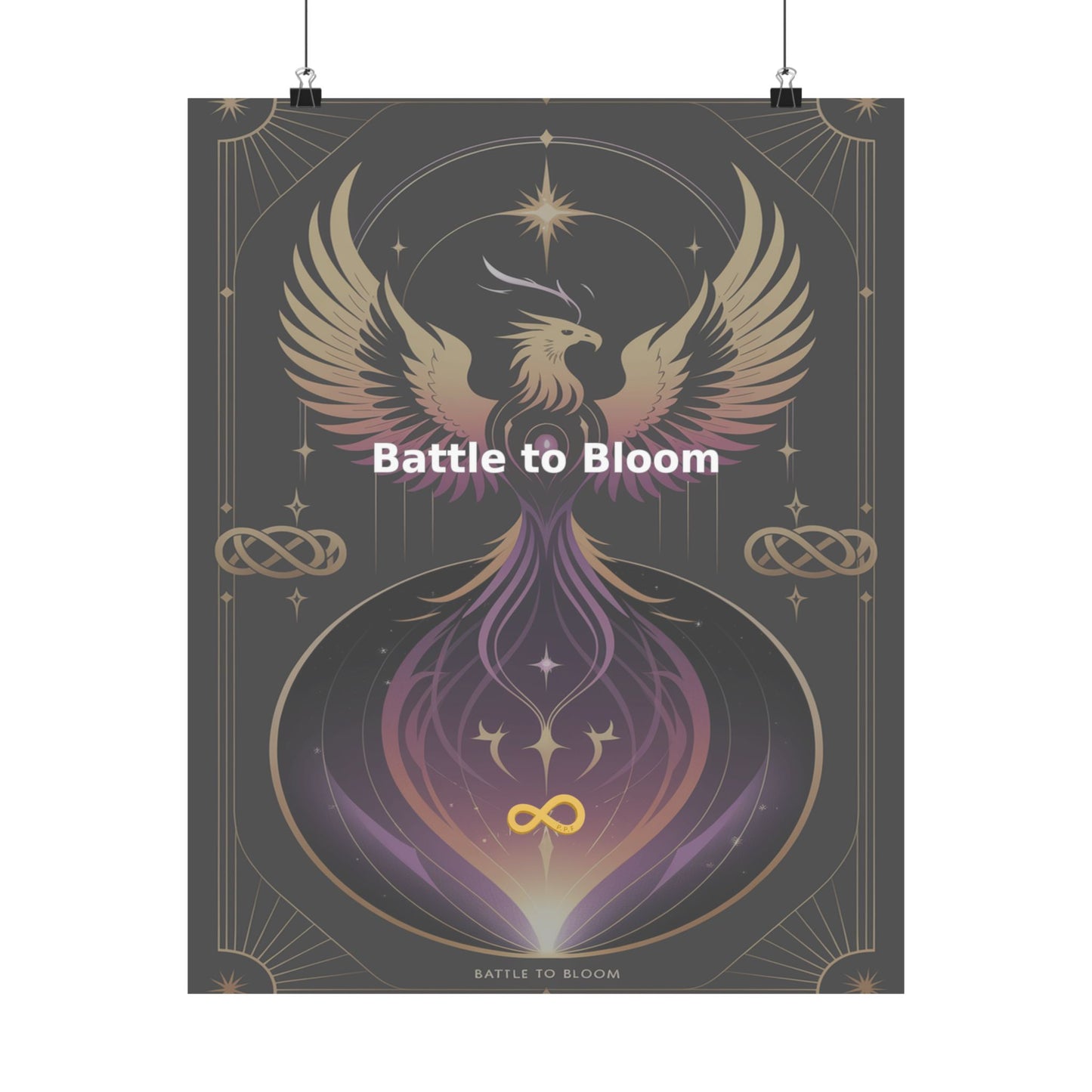 Battle to Bloom - Matte Vertical Posters