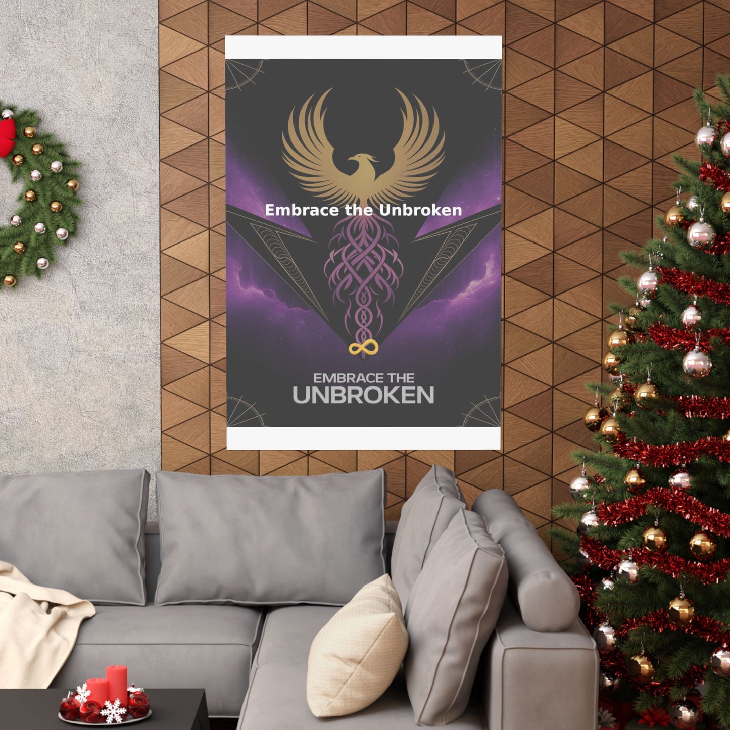 Embrace the Unbroken - Matte Vertical Posters