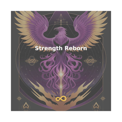 Strength Reborn - Matte Vertical Posters