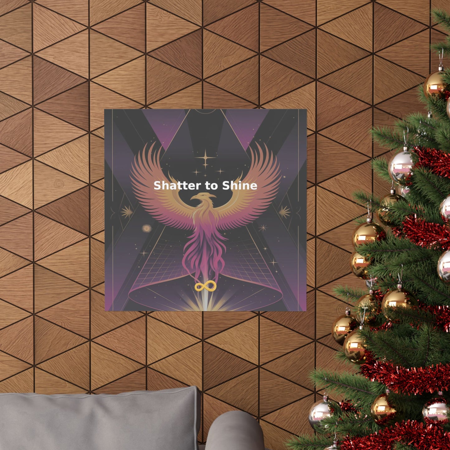 Shatter to Shine - Matte Vertical Posters