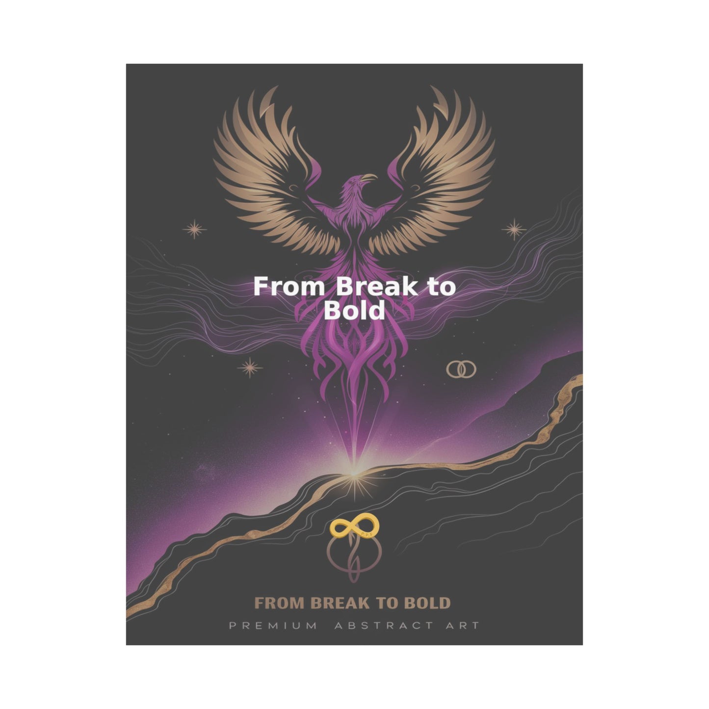 From Break to Bold - Matte Vertical Posters