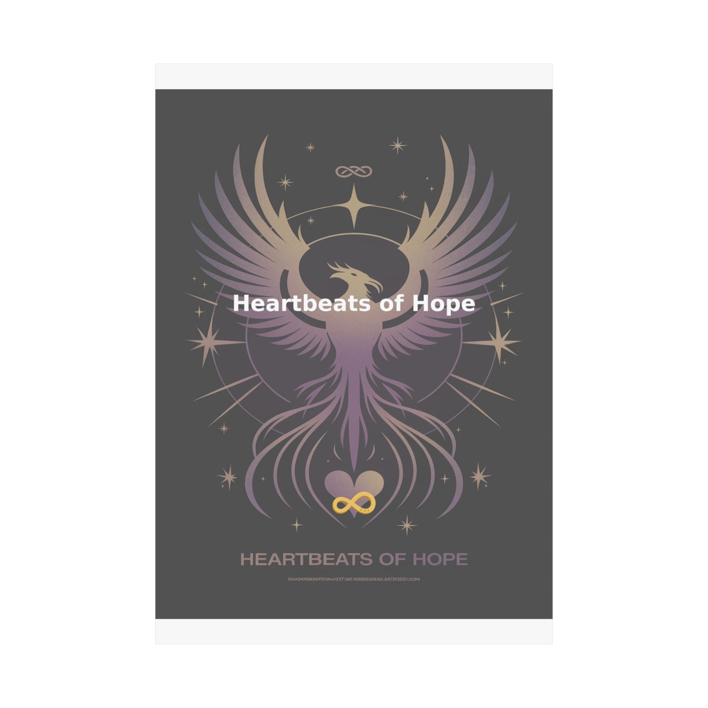 Heartbeats of Hope - Matte Vertical Posters
