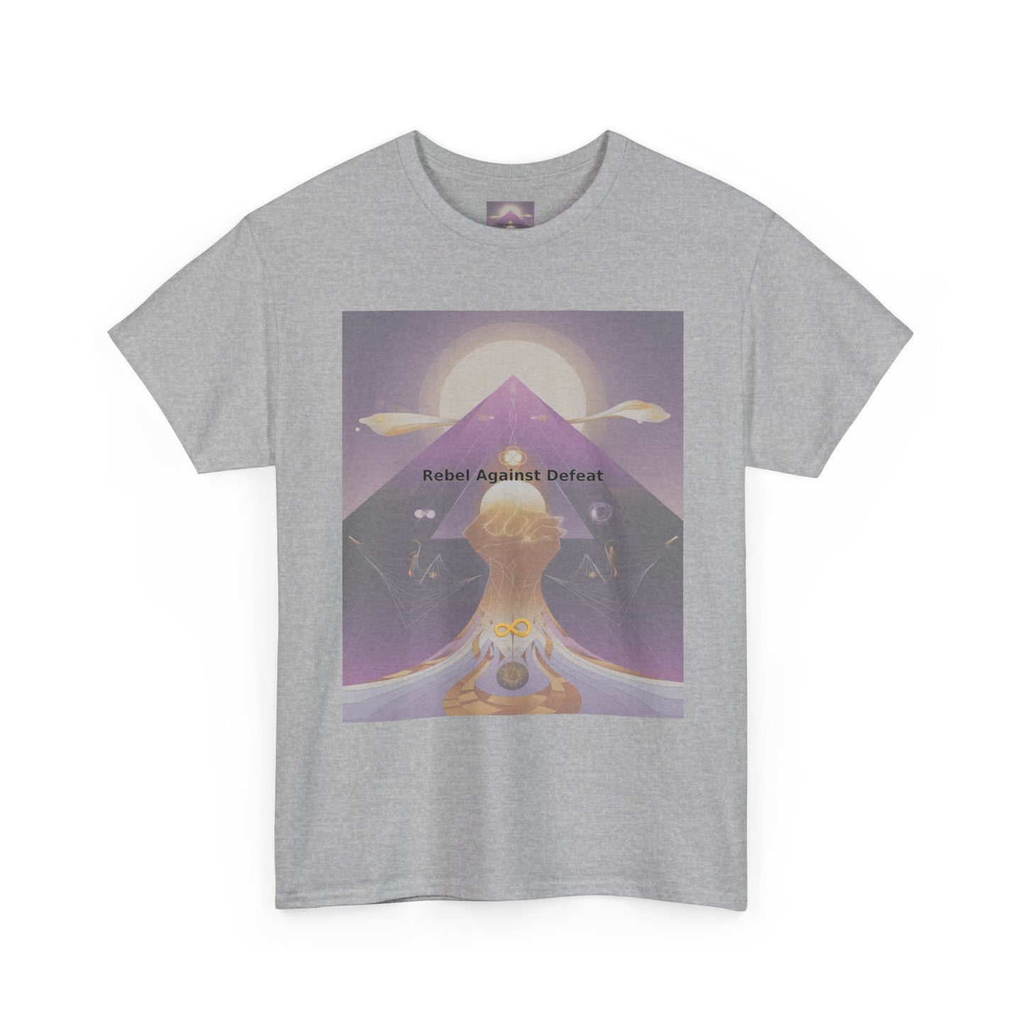 Rebel Against Defeat - Unisex Heavy Cotton Tee
