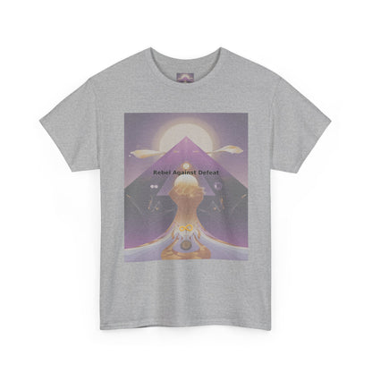 Rebel Against Defeat - Unisex Heavy Cotton Tee