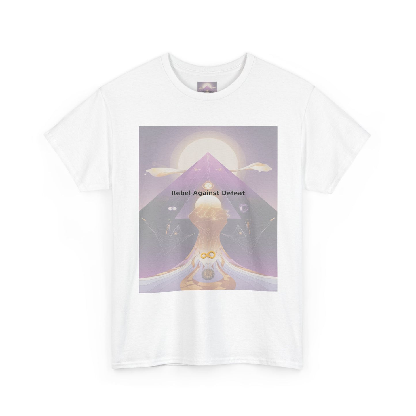 Rebel Against Defeat - Unisex Heavy Cotton Tee