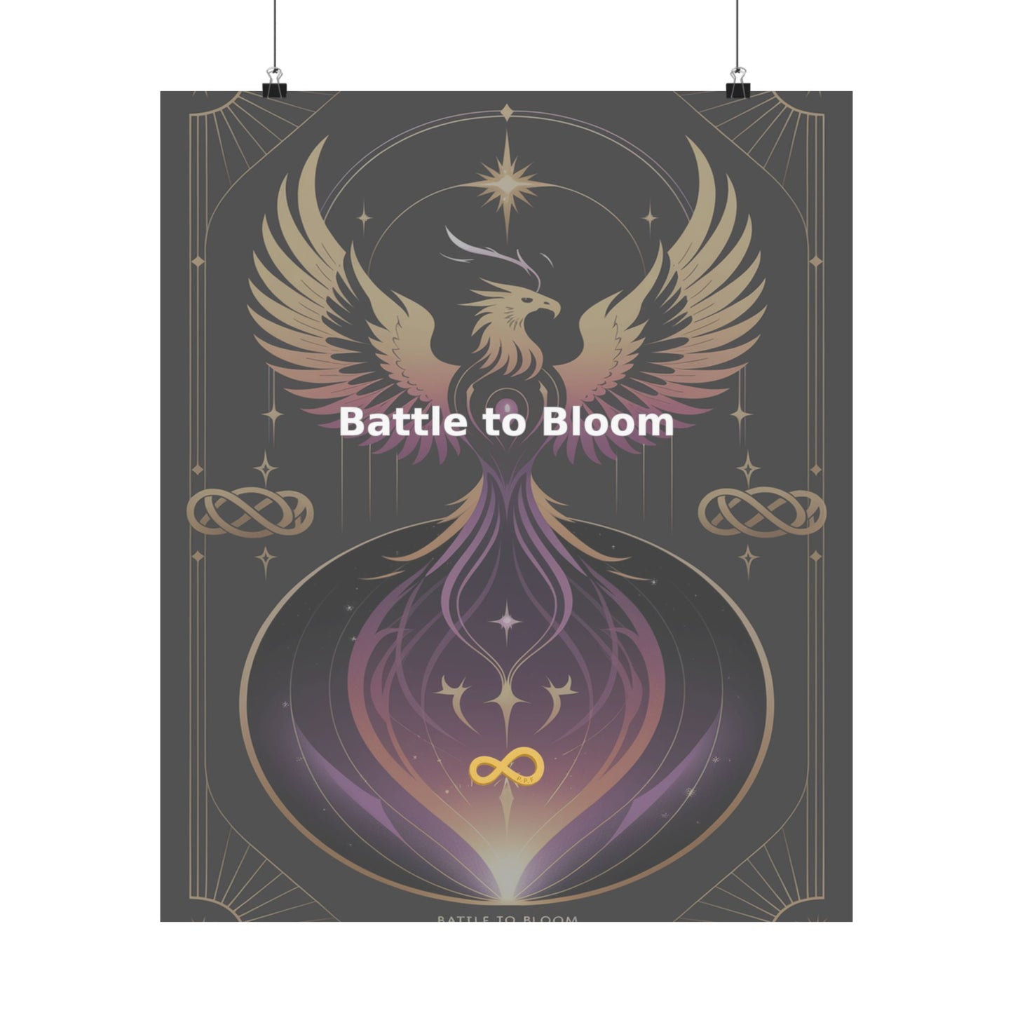 Battle to Bloom - Matte Vertical Posters