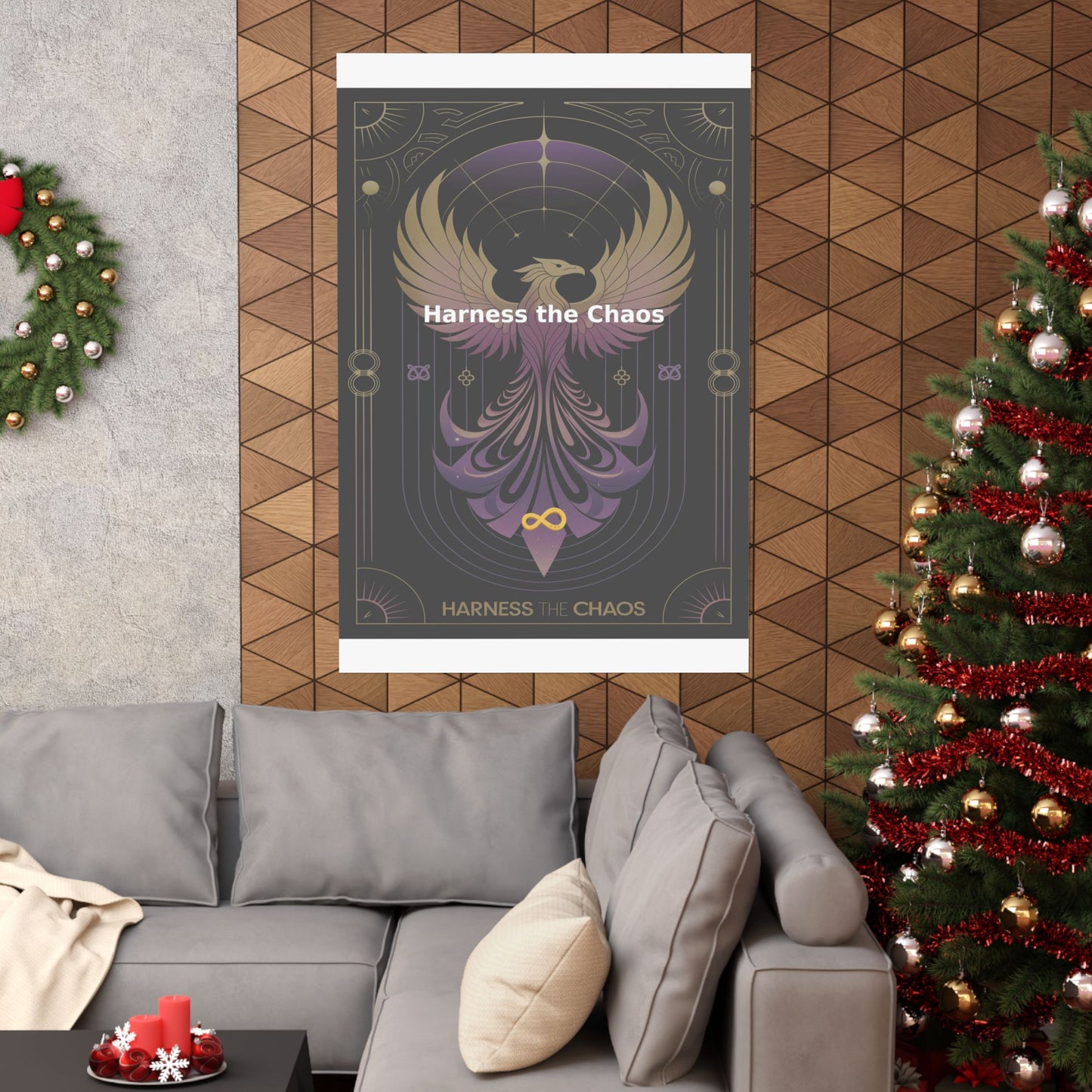 Harness the Chaos - Matte Vertical Posters