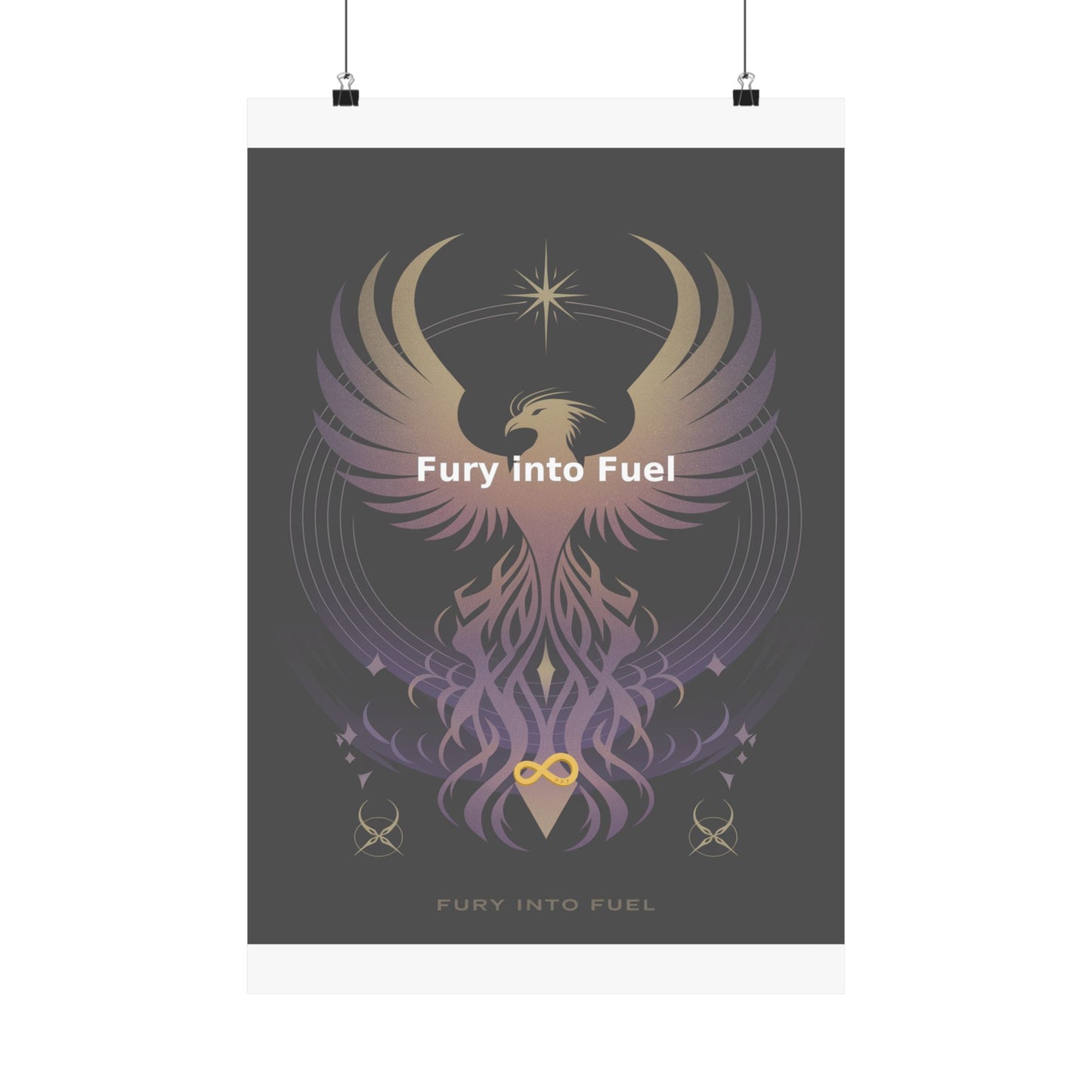 Fury into Fuel - Matte Vertical Posters