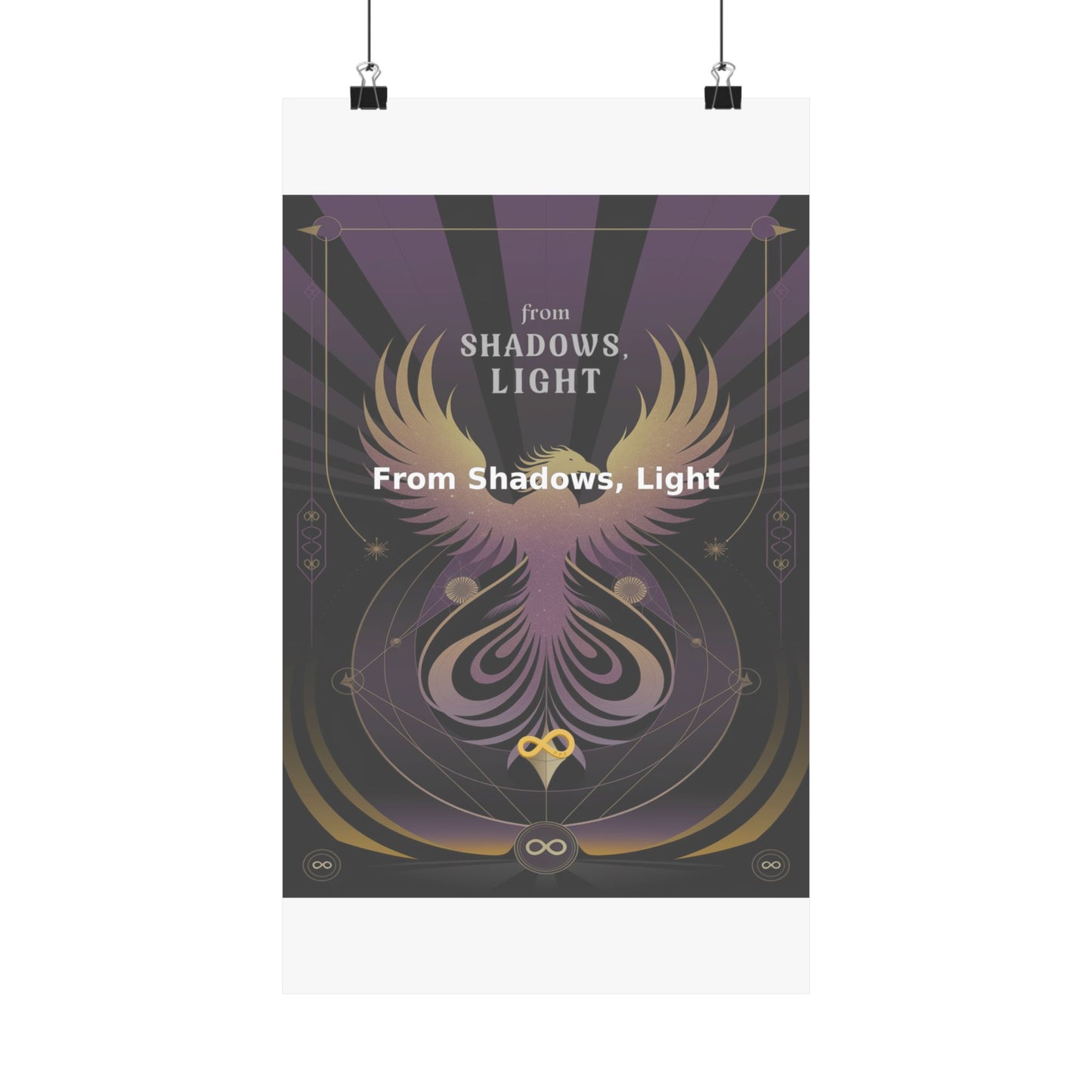 From Shadows, Light - Matte Vertical Posters