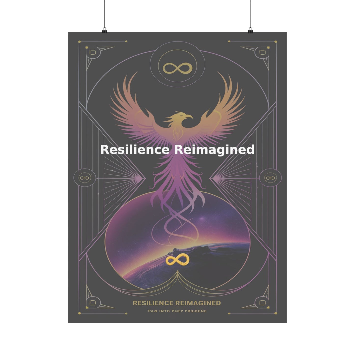Resilience Reimagined - Matte Vertical Posters