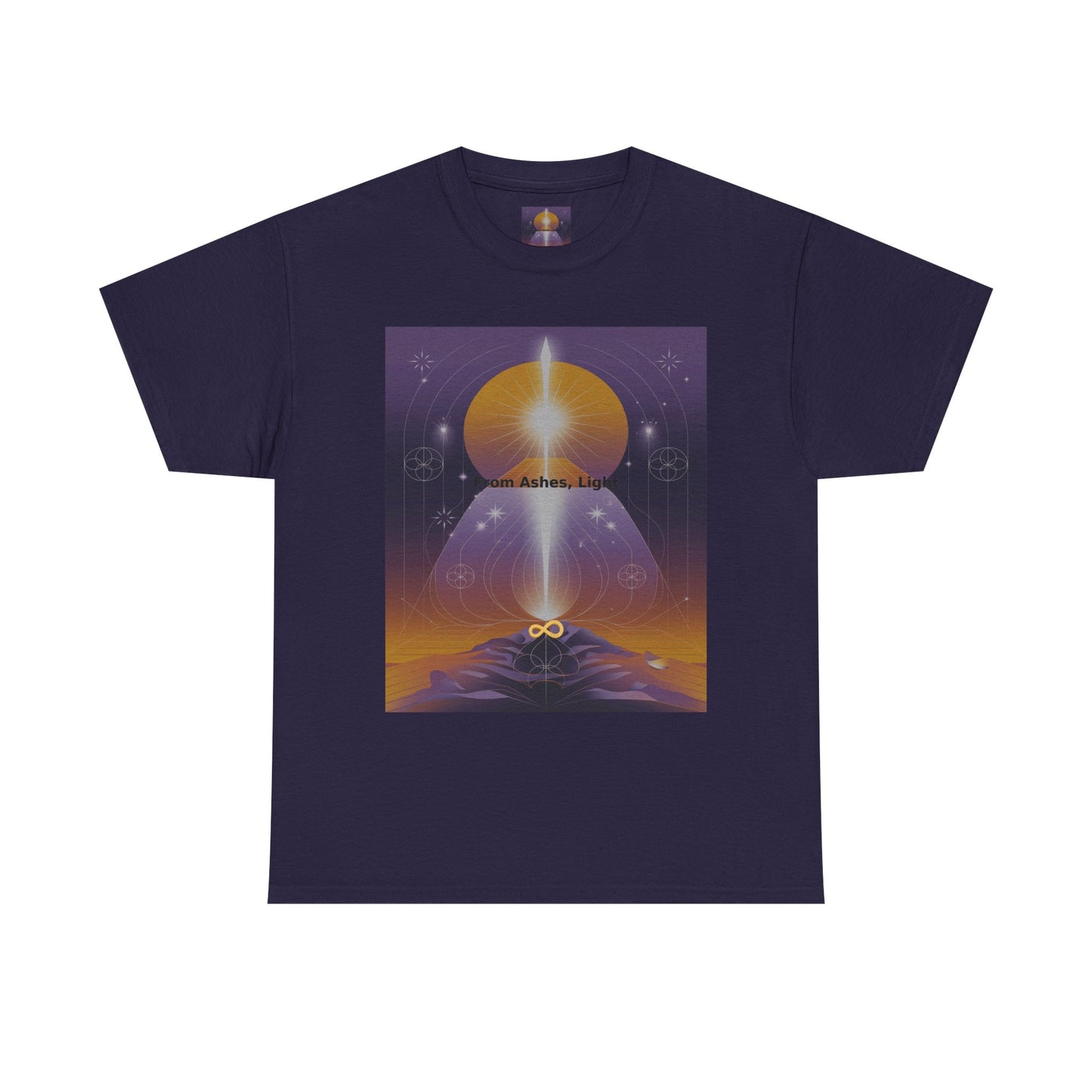 From Ashes, Light - Unisex Heavy Cotton Tee