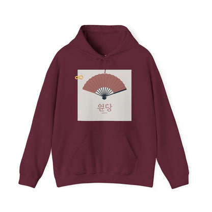 Korean Line - 대박 (Daebak) - Unisex Heavy Blend™ Hooded Sweatshirt