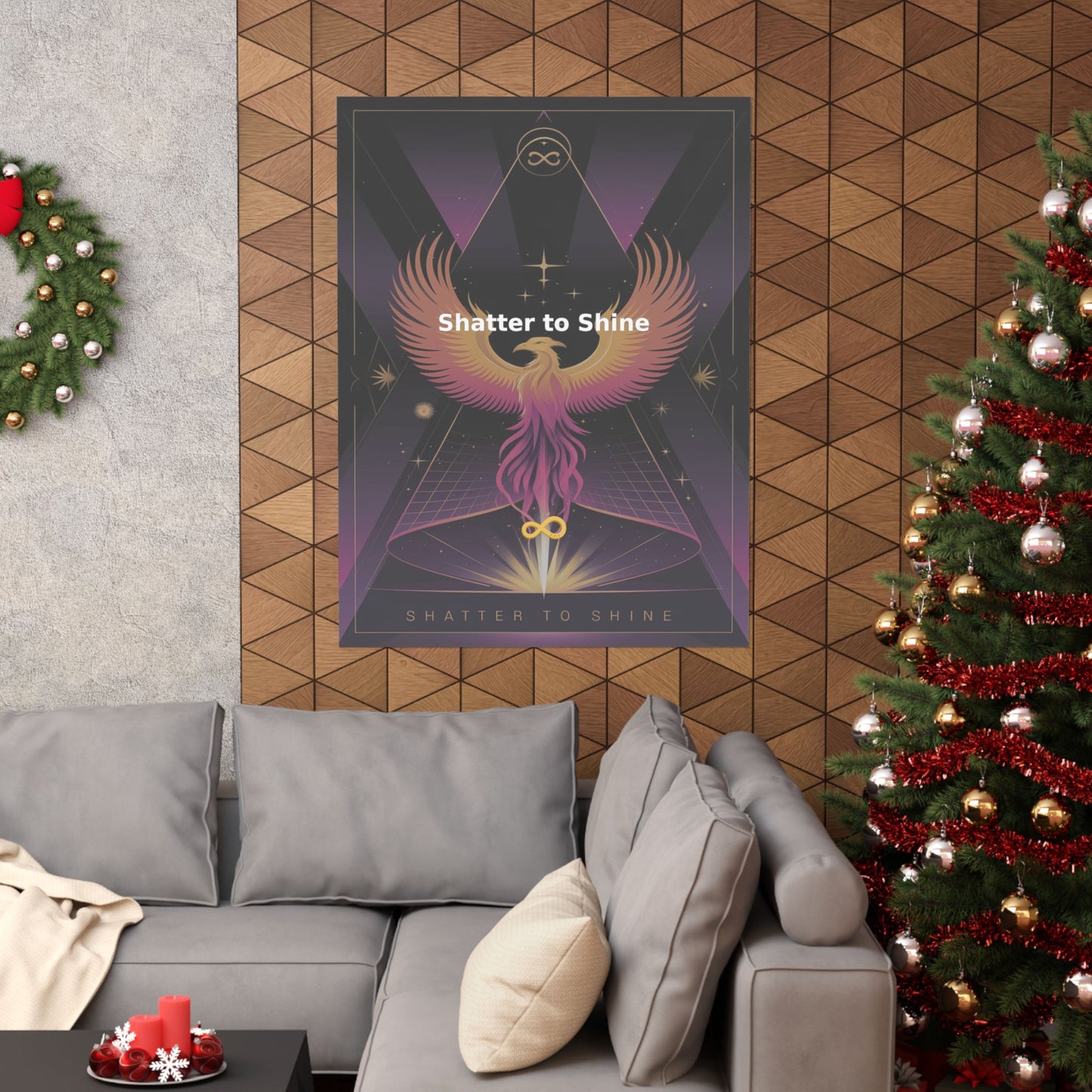 Shatter to Shine - Matte Vertical Posters