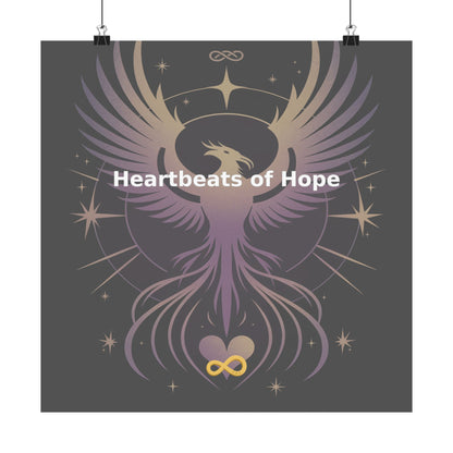 Heartbeats of Hope - Matte Vertical Posters