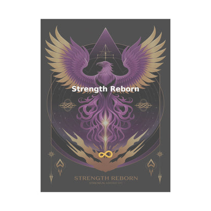 Strength Reborn - Matte Vertical Posters