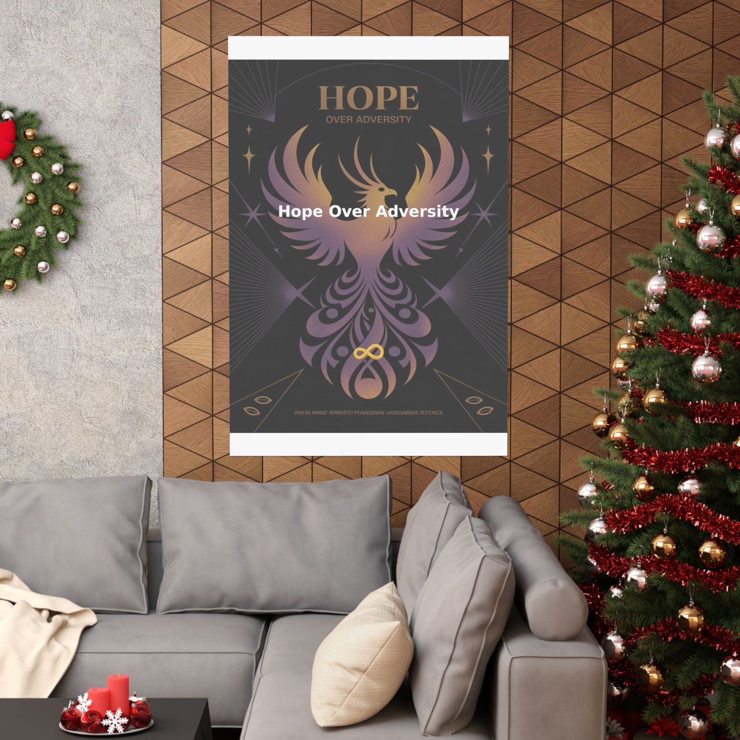 Hope Over Adversity - Matte Vertical Posters