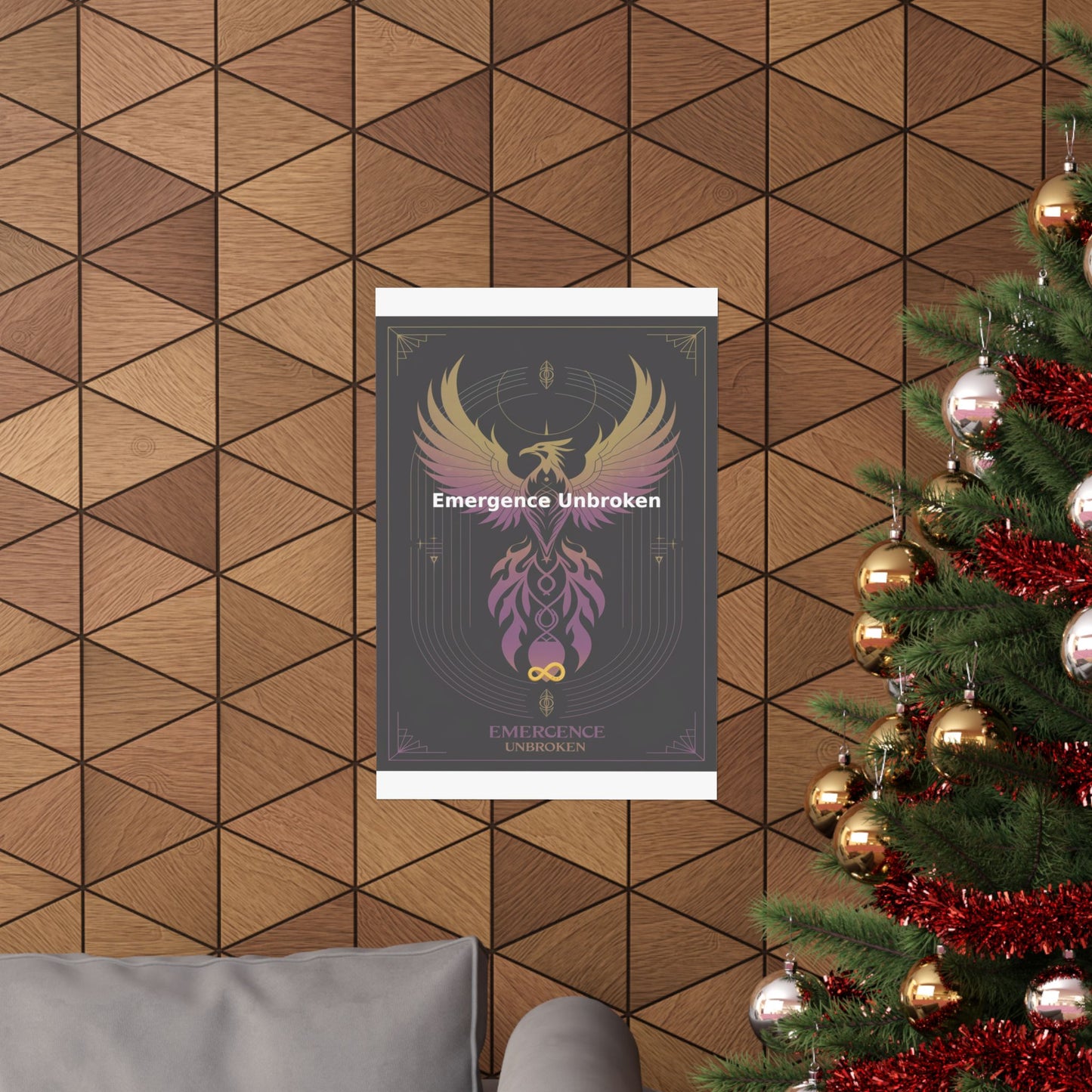 Emergence Unbroken - Matte Vertical Posters