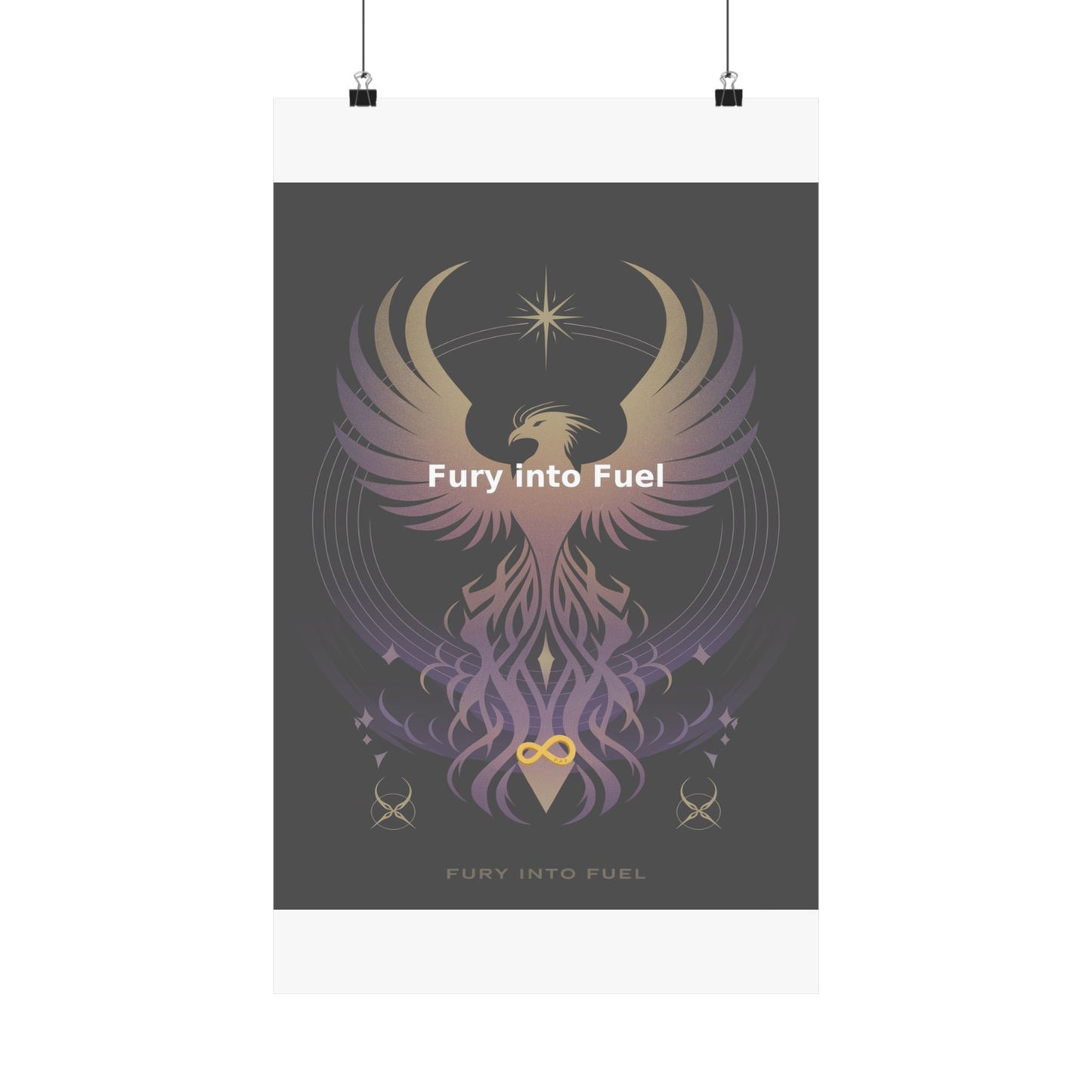 Fury into Fuel - Matte Vertical Posters