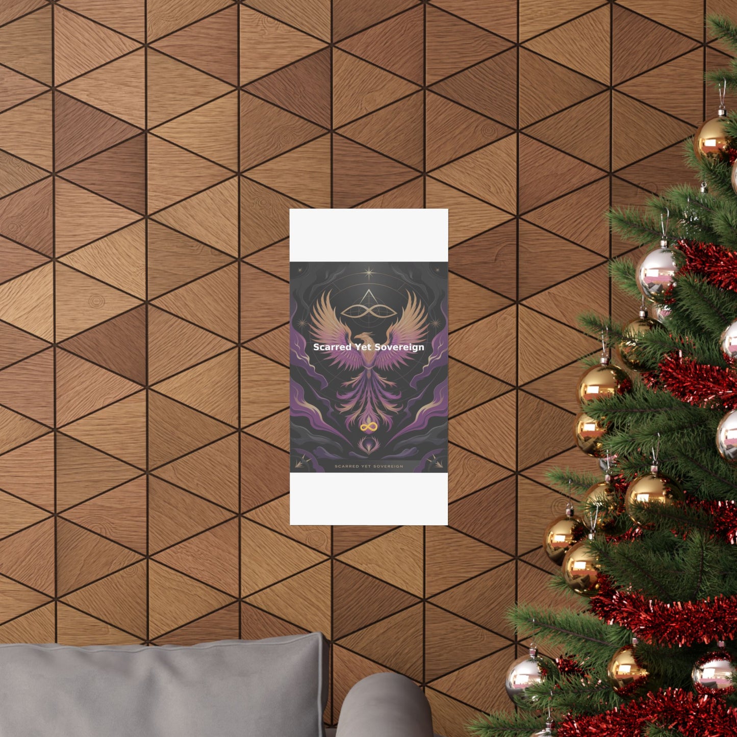 Scarred Yet Sovereign - Matte Vertical Posters