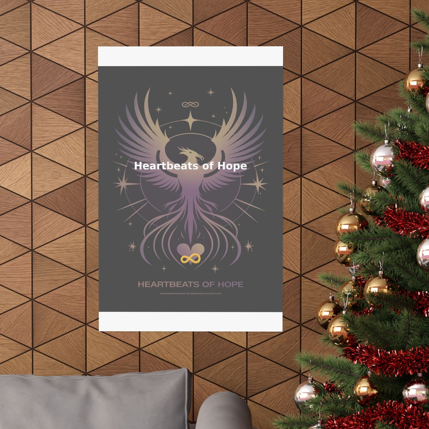 Heartbeats of Hope - Matte Vertical Posters