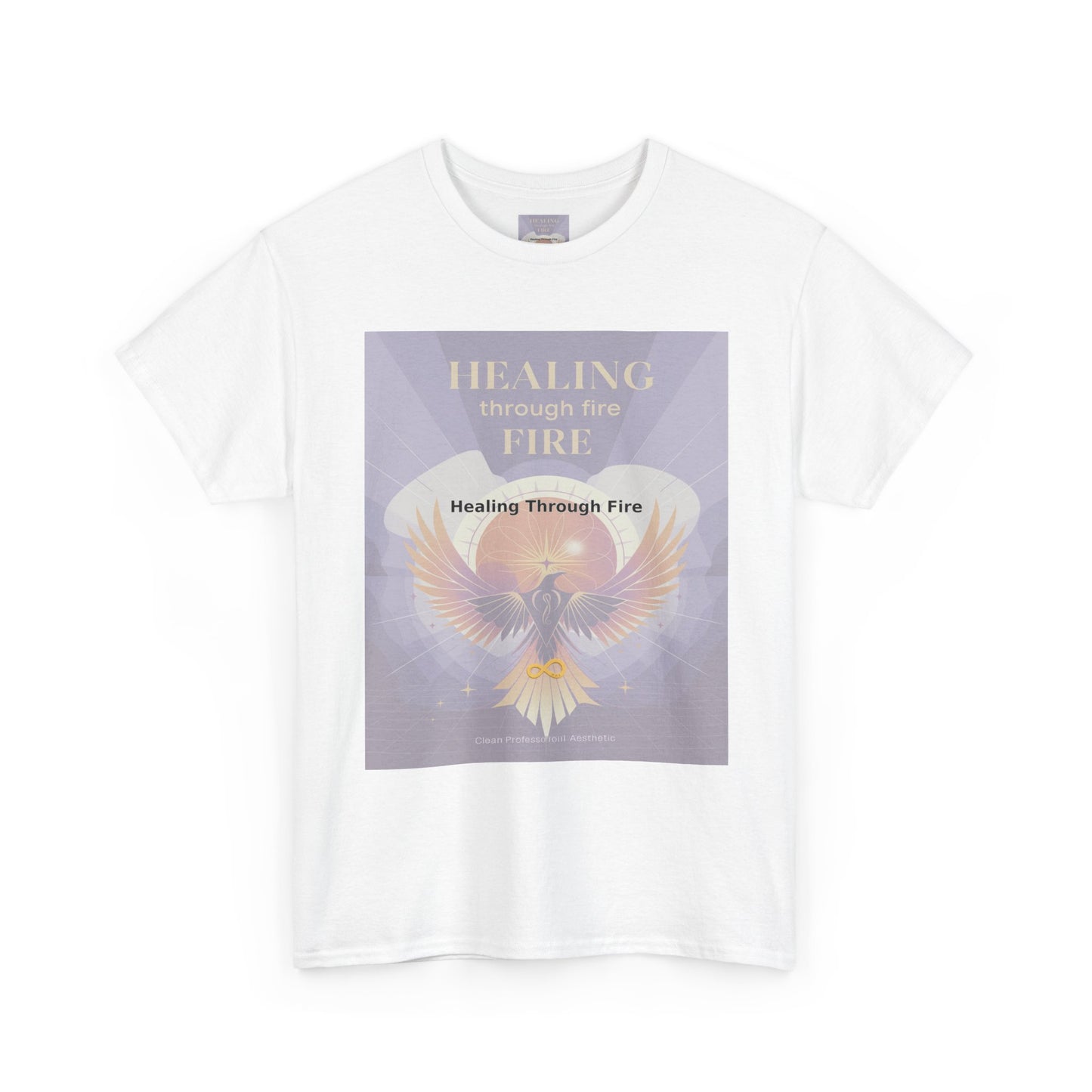 Healing Through Fire - Unisex Heavy Cotton Tee