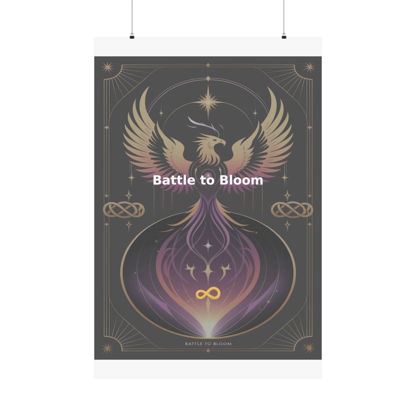 Battle to Bloom - Matte Vertical Posters